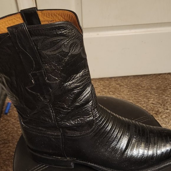 Lucchese exotic lizzard boots - Picture 1 of 4